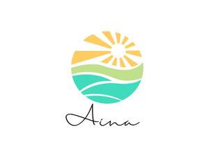 kotonoha_design (mmm529tk)さんのスポーツ系ブランド「Aina（アイナ）」のロゴへの提案