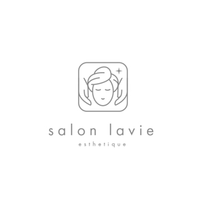 ATARI design (atari)さんの『salon lavie』『SALON　lavie』その下にesthetiqueを。  への提案