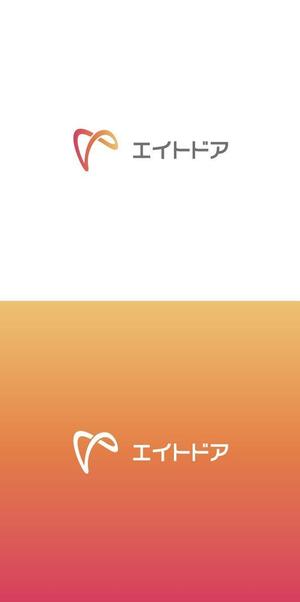 ヘッドディップ (headdip7)さんの旅行会社、株式会社エイトドアのロゴへの提案