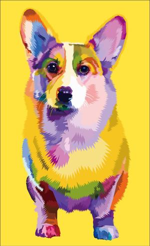 R・N design (nakane0515777)さんのドッグサロンブレ「dog salon Blé」店頭看板イラストデザインへの提案