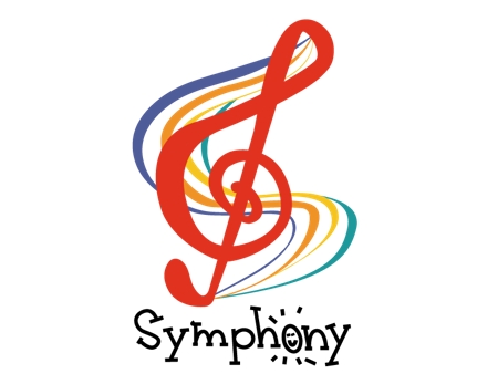 カズアキ (Kzaki)さんのグループホーム「SYMPHONY」のロゴへの提案