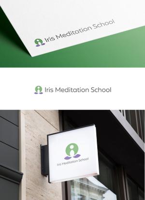 holy245 (holy245)さんのスピリチュアル教養スクール「Iris MeditationSchool」のロゴへの提案