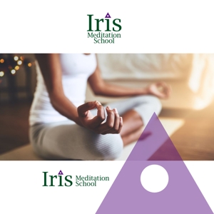 s m d s (smds)さんのスピリチュアル教養スクール「Iris MeditationSchool」のロゴへの提案