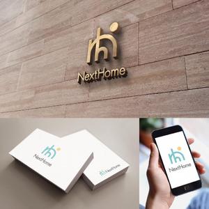 it_tad (it_tad)さんの不動産店舗『NextHome』のロゴ　名刺、看板用への提案