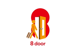 tora (tora_09)さんの旅行会社、株式会社エイトドアのロゴへの提案