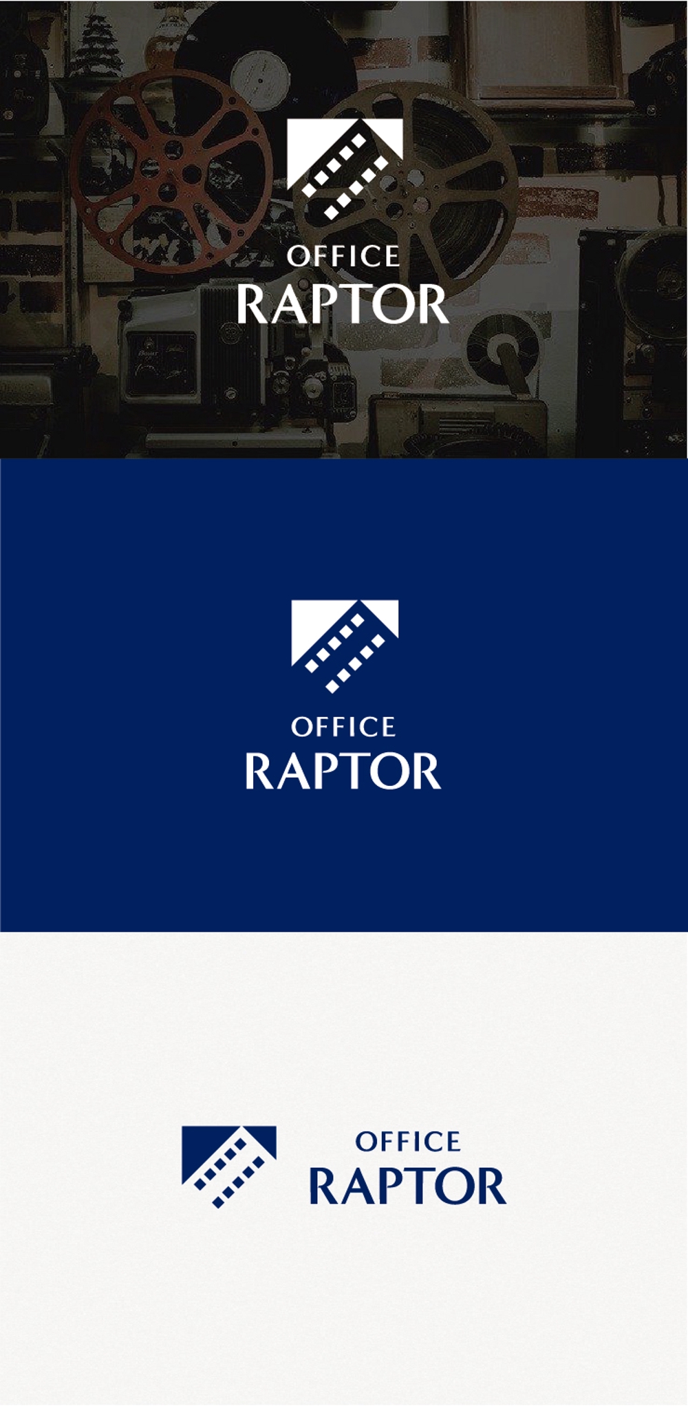 映画製作会社「オフィスラプター」のロゴ