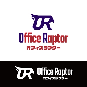 鹿歩 (yuanami)さんの映画製作会社「オフィスラプター」のロゴへの提案