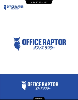queuecat (queuecat)さんの映画製作会社「オフィスラプター」のロゴへの提案