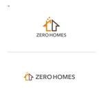 shibamarutaro (shibamarutaro)さんの不動産会社名「ZEROHOMES」WEBサイト内ロゴ作成依頼への提案