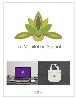 Fumanstudios (Fumanstudios)さんのスピリチュアル教養スクール「Iris MeditationSchool」のロゴへの提案