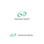 P Design (DesignStudio)さんの光触媒の施工会社「KamomeWorks」ロゴ作成 への提案