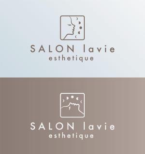 CHABIN (CHABIN)さんの『salon lavie』『SALON　lavie』その下にesthetiqueを。  への提案