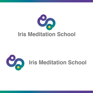 deepqueenさんのスピリチュアル教養スクール「Iris MeditationSchool」のロゴへの提案