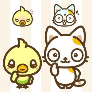 ぴょんた (pyon-ta)さんの英語学習教材のキャラクターデザイン2体への提案