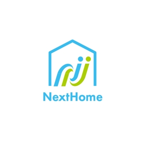 ATARI design (atari)さんの不動産店舗『NextHome』のロゴ　名刺、看板用への提案