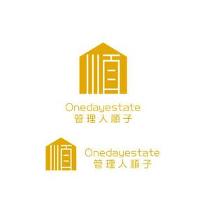 Sketch Studio (YELLOW_MONKEY)さんの㈱Onedayestate管理人順子」のロゴ作成への提案