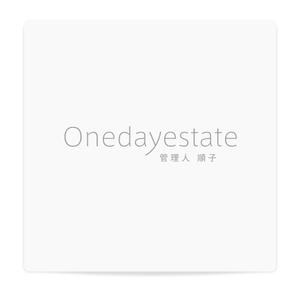 IDO (iidadesignoffice)さんの㈱Onedayestate管理人順子」のロゴ作成への提案