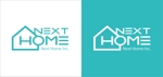 結 (galbinaengmyeon)さんの不動産店舗『NextHome』のロゴ　名刺、看板用への提案