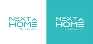 結 (galbinaengmyeon)さんの不動産店舗『NextHome』のロゴ　名刺、看板用への提案