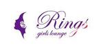 arc design (kanmai)さんの水商売の店舗。「girls lounge   RINGS」の店舗ロゴへの提案