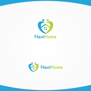 VainStain (VainStain)さんの不動産店舗『NextHome』のロゴ　名刺、看板用への提案