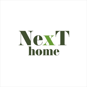 JOB-AID (neon-tani)さんの不動産店舗『NextHome』のロゴ　名刺、看板用への提案