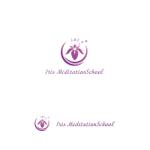 P Design (DesignStudio)さんのスピリチュアル教養スクール「Iris MeditationSchool」のロゴへの提案