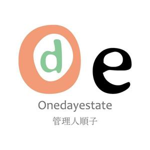 さんの㈱Onedayestate管理人順子」のロゴ作成への提案