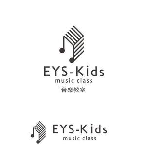 ふくみみデザイン (fuku33)さんのEYS-Kids音楽教室のロゴへの提案