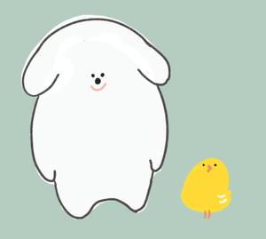 もりちん (morrymoriko)さんの英語学習教材のキャラクターデザイン2体への提案