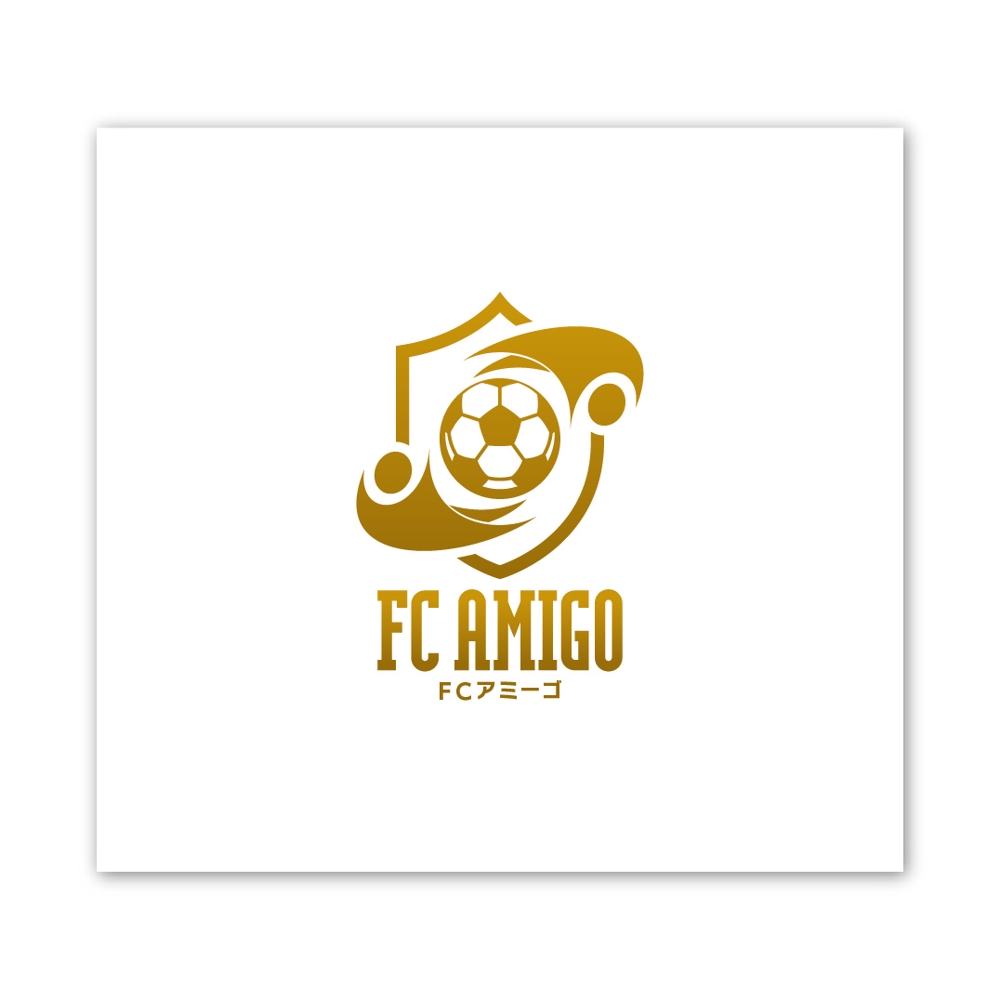 サッカースクール【FCアミーゴ】のロゴ