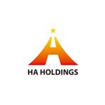design wats (wats)さんの多様な事業展開をするグループ会社「HAホールディングス」のロゴへの提案