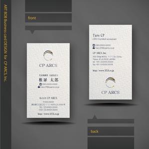 ART BOB (BOB-Workshop)さんの名刺デザインへの提案
