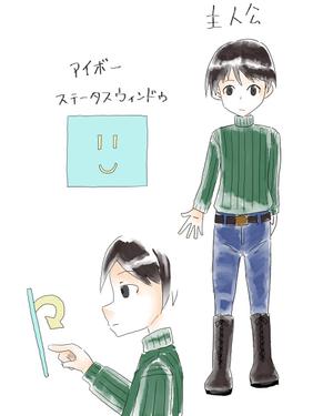 吾妻屋（あずまや） (ito1644)さんの英語学習教材のキャラクターデザイン2体への提案