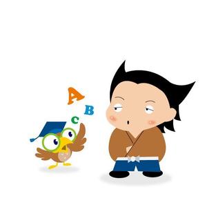 marukei (marukei)さんの英語学習教材のキャラクターデザイン2体への提案