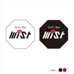 hiraku nakagawa (hi--kun)さんのガールズバー「mist」ロゴへの提案