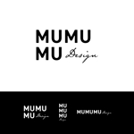 個人事業主の屋号「MUMUMU Design」のロゴデザインへの提案