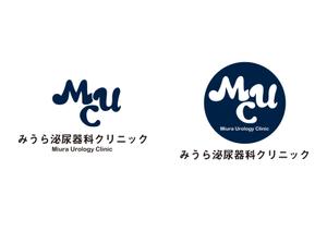 Yuri Art&Design (jellyfish_111)さんの新規開業クリニック　「みうら泌尿器科クリニック」のロゴへの提案