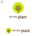 fujisawa_51さんの「hair shop   plant」のロゴ作成への提案