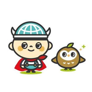 Jelly (Jelly)さんの英語学習教材のキャラクターデザイン2体への提案