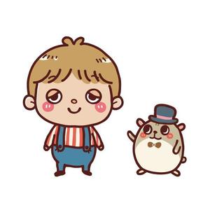 ナラウ (narau03)さんの英語学習教材のキャラクターデザイン2体への提案