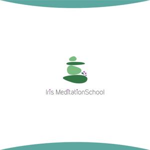 HAJIME.B (hajime9b)さんのスピリチュアル教養スクール「Iris MeditationSchool」のロゴへの提案