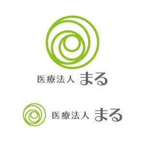 j-design (j-design)さんの医療法人「まる」のロゴへの提案
