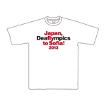 川崎コースケ (johnnywinter)さんの【デフリンピック啓蒙活動用】Tシャツデザインの制作への提案