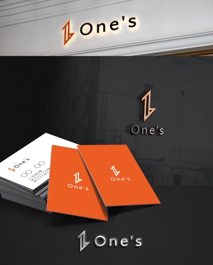 D.R DESIGN (Nakamura__)さんの株式会社One's(ワンス)のロゴデザインへの提案