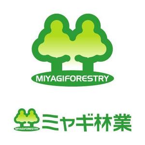 Iguchi Yasuhisa (iguchi7)さんの有限会社ミヤギ林業のロゴへの提案