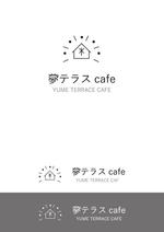 すいかねこ | イラストレーター (neiro-asako)さんのcafe & BAR 「夢テラスcafe」のロゴ作成をお願いします⭐︎への提案