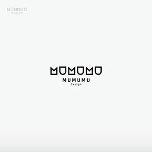 YON-DESIGN (10-MO)さんの個人事業主の屋号「MUMUMU Design」のロゴデザインへの提案