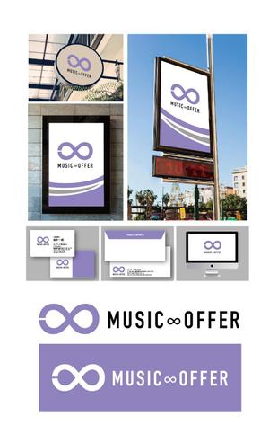 K-J (king_j)さんの音楽家が仕事を探すサイト　MUSIC∞OFFER　のロゴへの提案