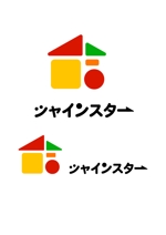 ing (ryoichi_design)さんの不動産販売会社の店舗「シャインスター」（屋号）のロゴへの提案